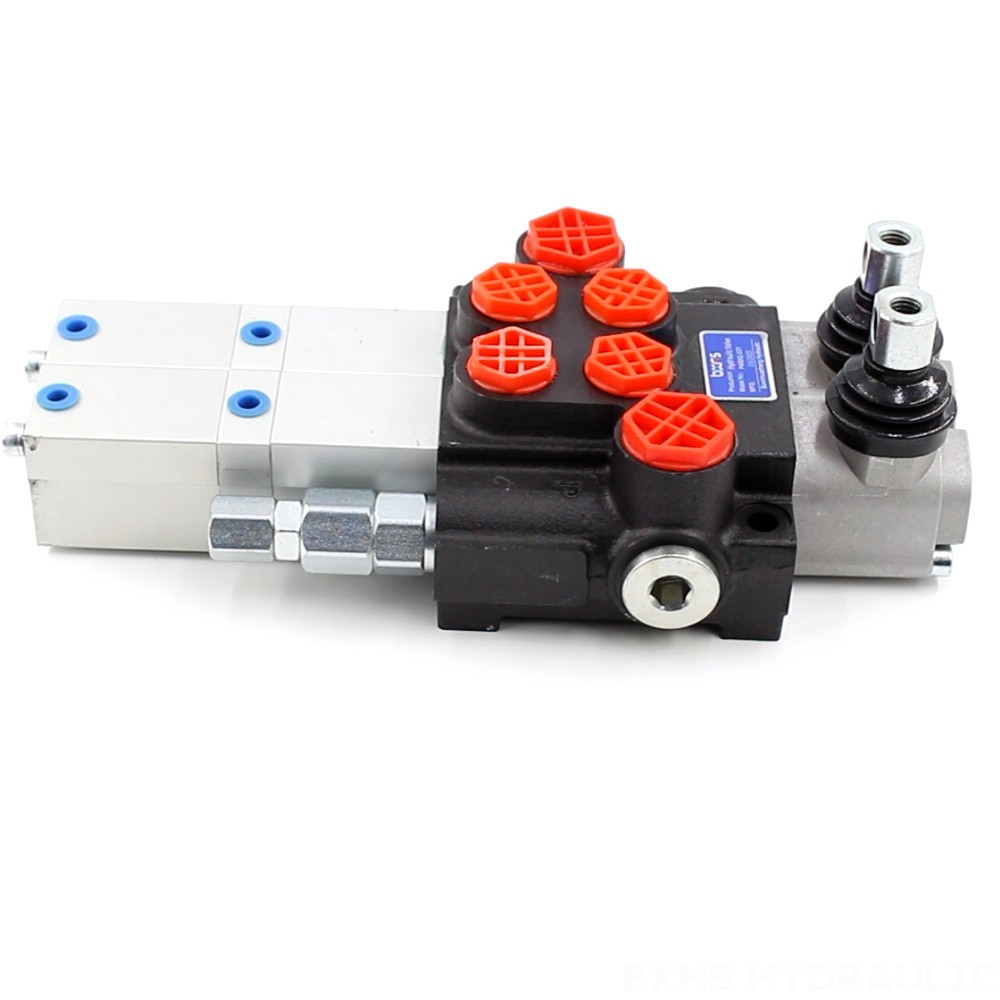 Monobloc Hydraulic Valve Push Pull Cable Controls Hydraulic Component image