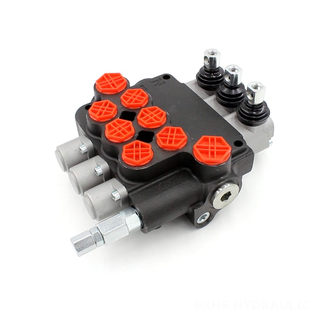 P80A Hydraulic Directional Control Valve | Manufacturer & Global Supplier Manual 3 Spool Monoblock Directional Valve image