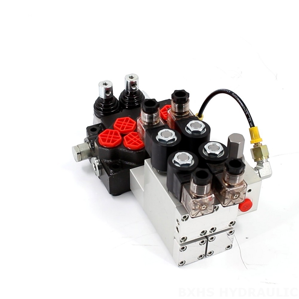 SD5 Monoblock Electro-hydraulic Directional Valve: 2 Spool Fluid Control Solution image