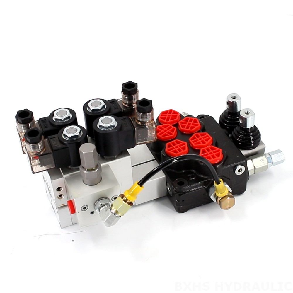 Factory Price SD5 Electro-hydraulic 2 Spool Monoblock Directional Valves - Global Supply image