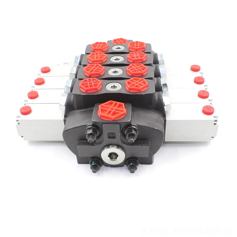 Factory Wholesale: SD8 4-Spool Hydraulic Directional Valves image