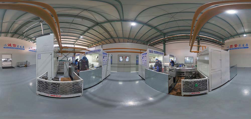 360° panoramic view of Boxinhuasheng Hydraulic Factory